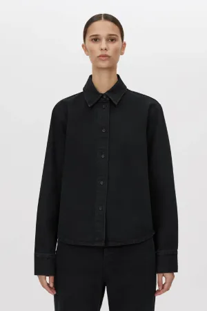 Bay Denim Shirt Inky Black