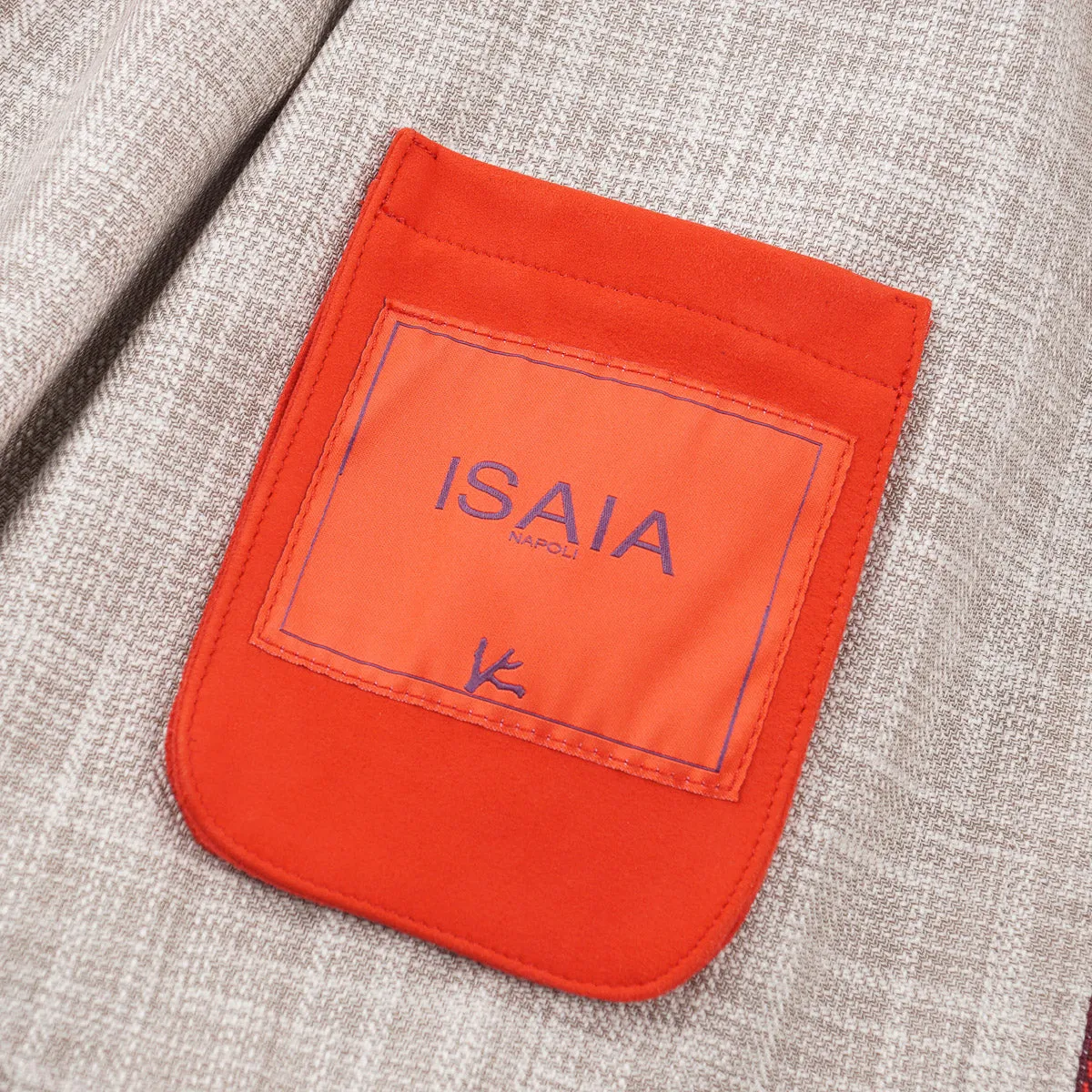 Isaia Wool-Cotton-Silk Light Jacket