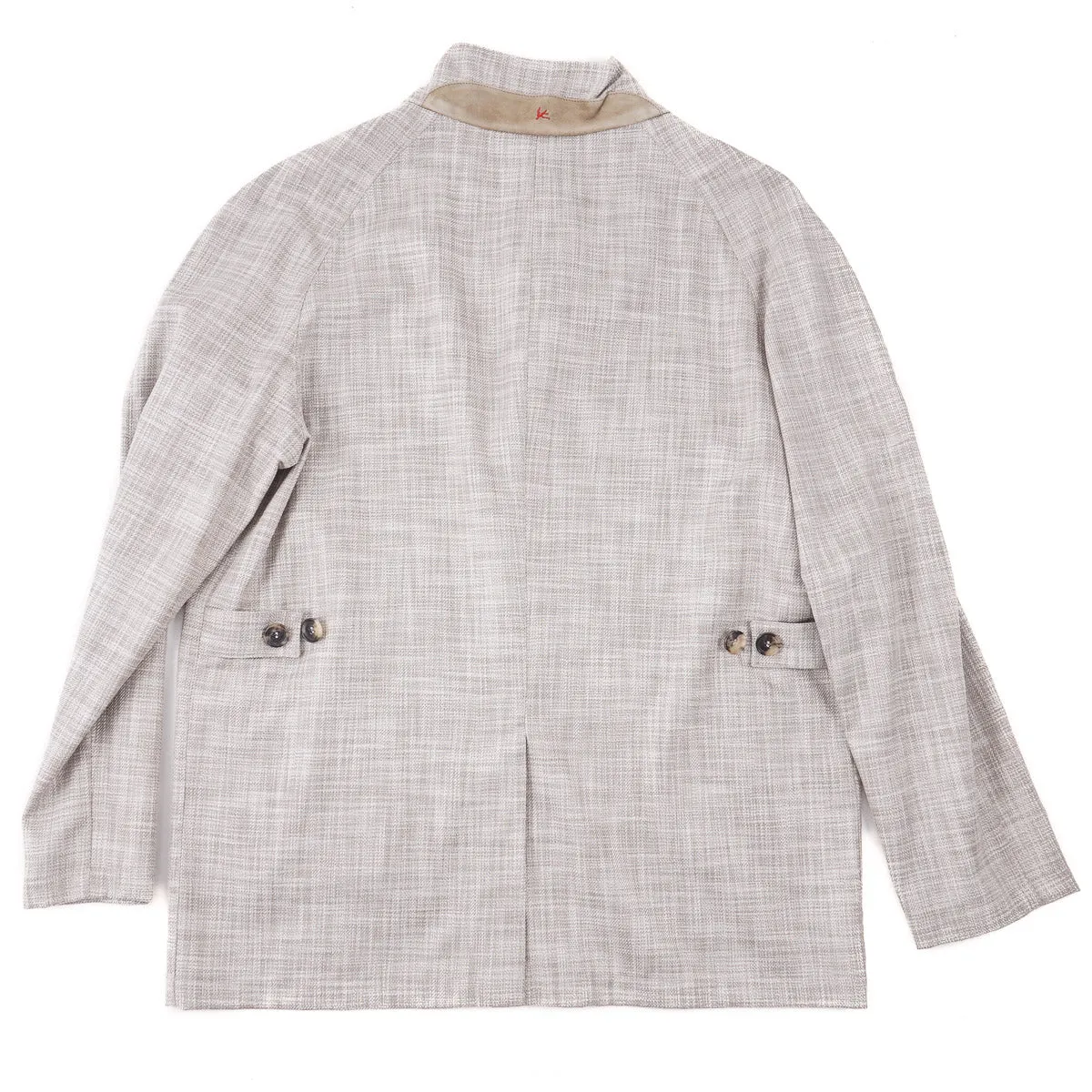 Isaia Wool-Cotton-Silk Light Jacket