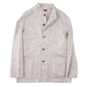 Isaia Wool-Cotton-Silk Light Jacket