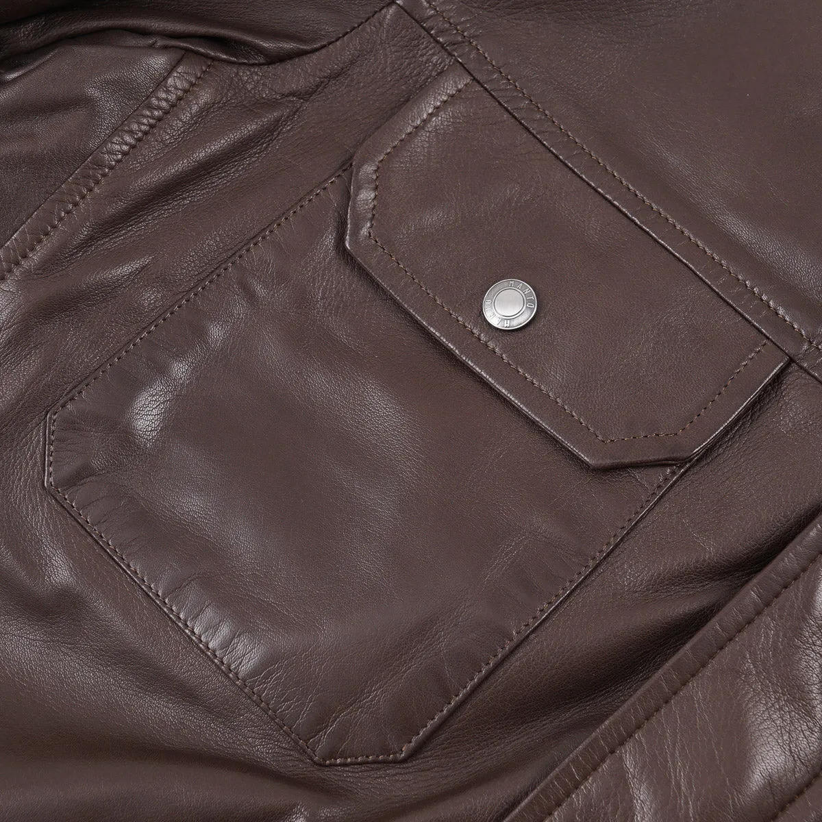 Manto Soft Nappa Leather Jacket