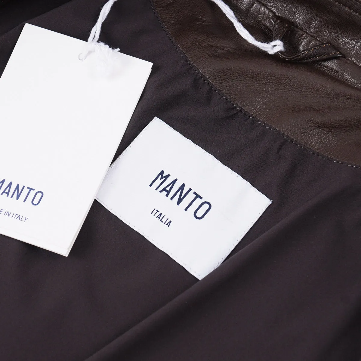Manto Soft Nappa Leather Jacket
