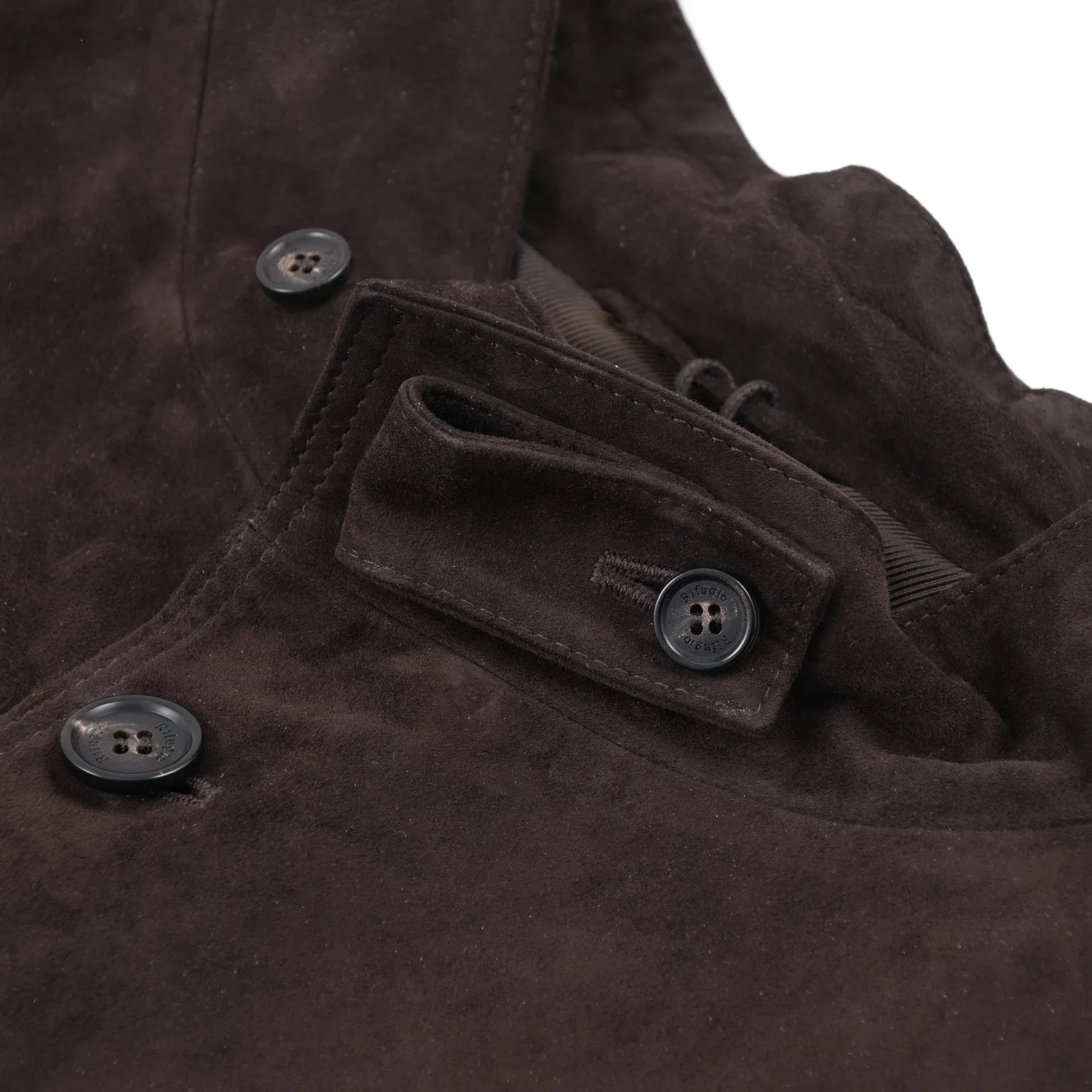 Rifugio Nappa Lambskin Suede Vest