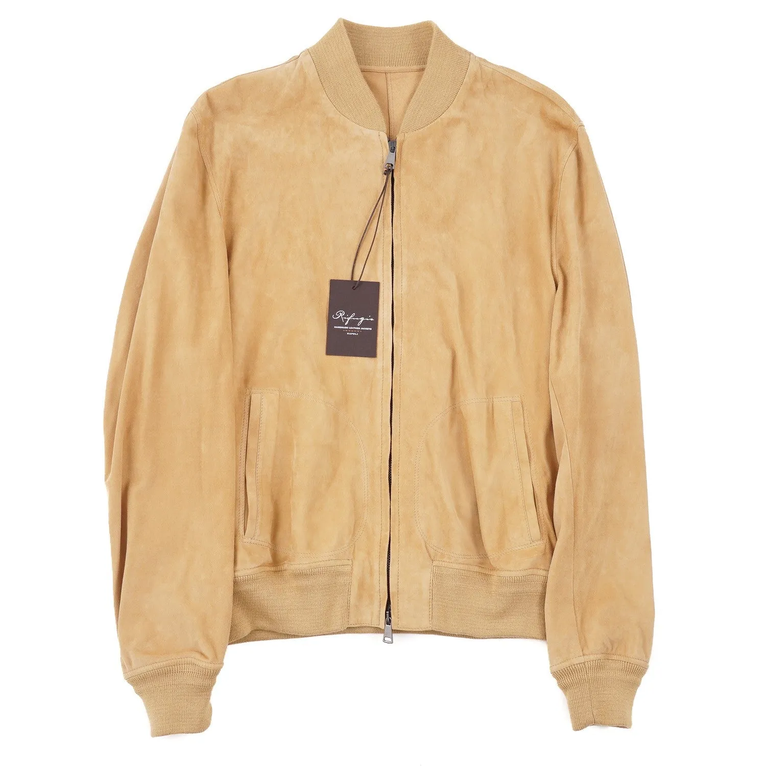 Rifugio Nappa Suede Bomber Jacket