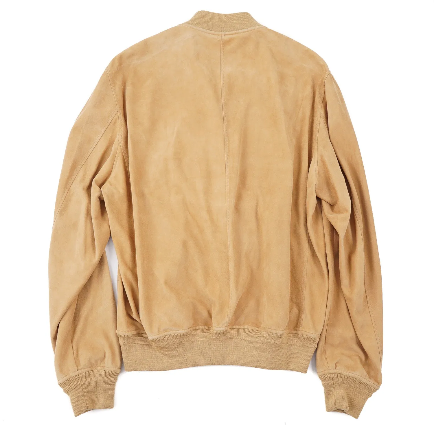 Rifugio Nappa Suede Bomber Jacket