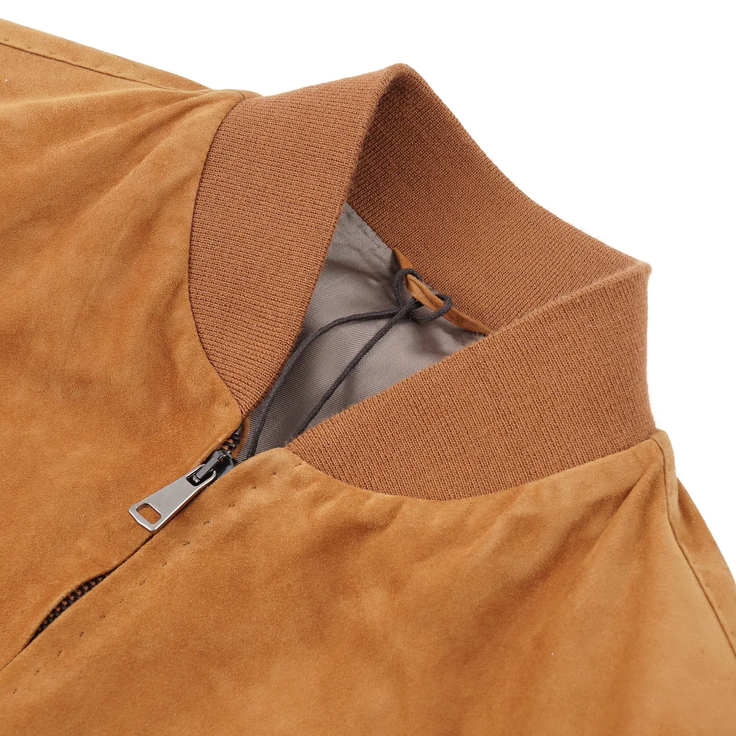 Rifugio Nappa Suede Bomber Jacket