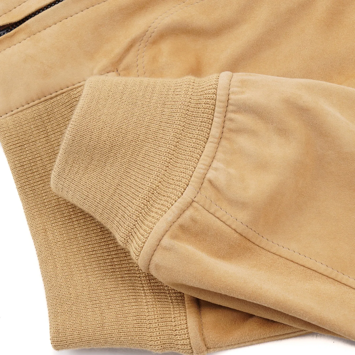 Rifugio Nappa Suede Bomber Jacket