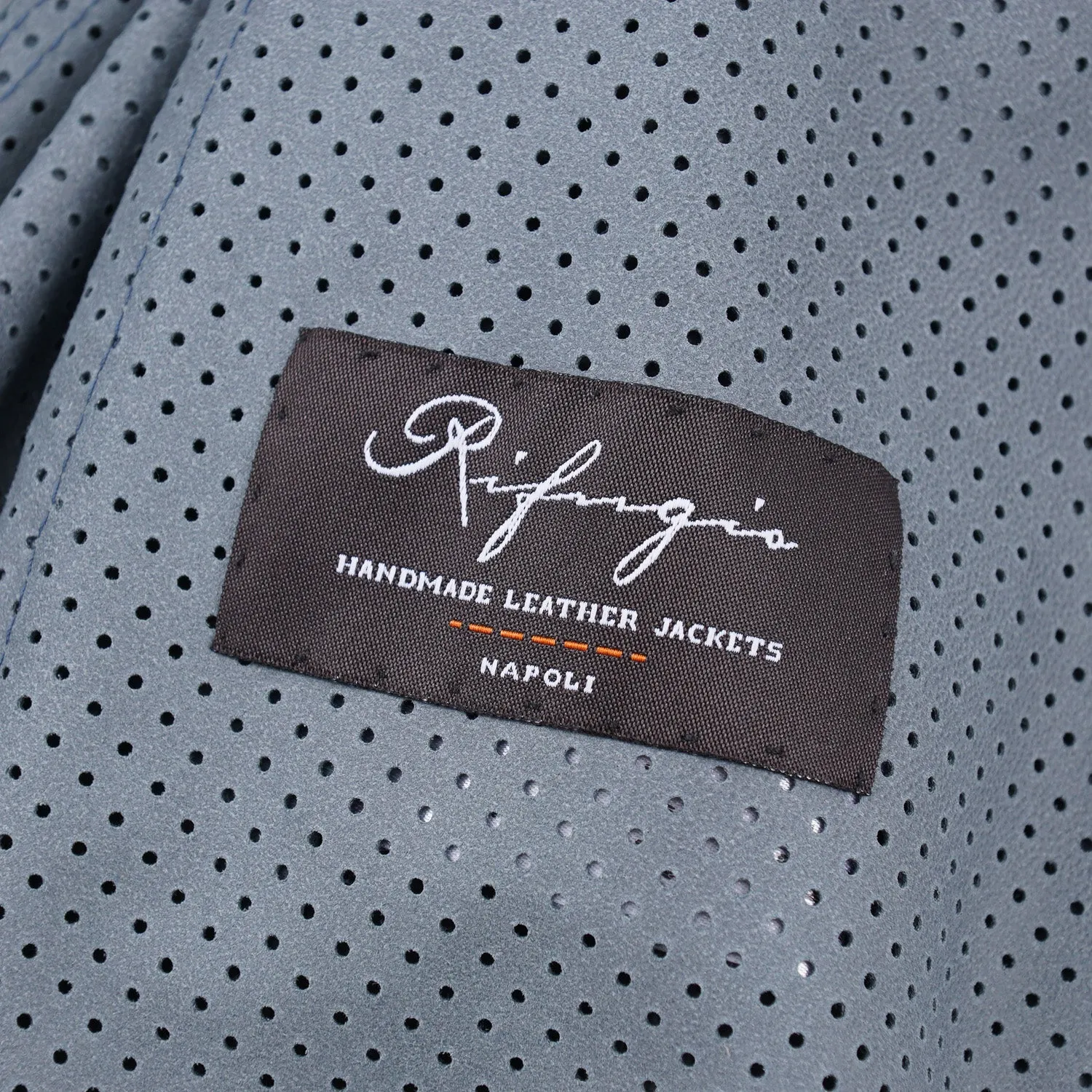 Rifugio Perforated Suede Bomber Jacket