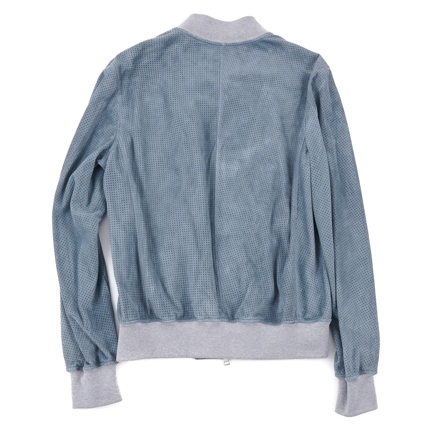 Rifugio Perforated Suede Bomber Jacket