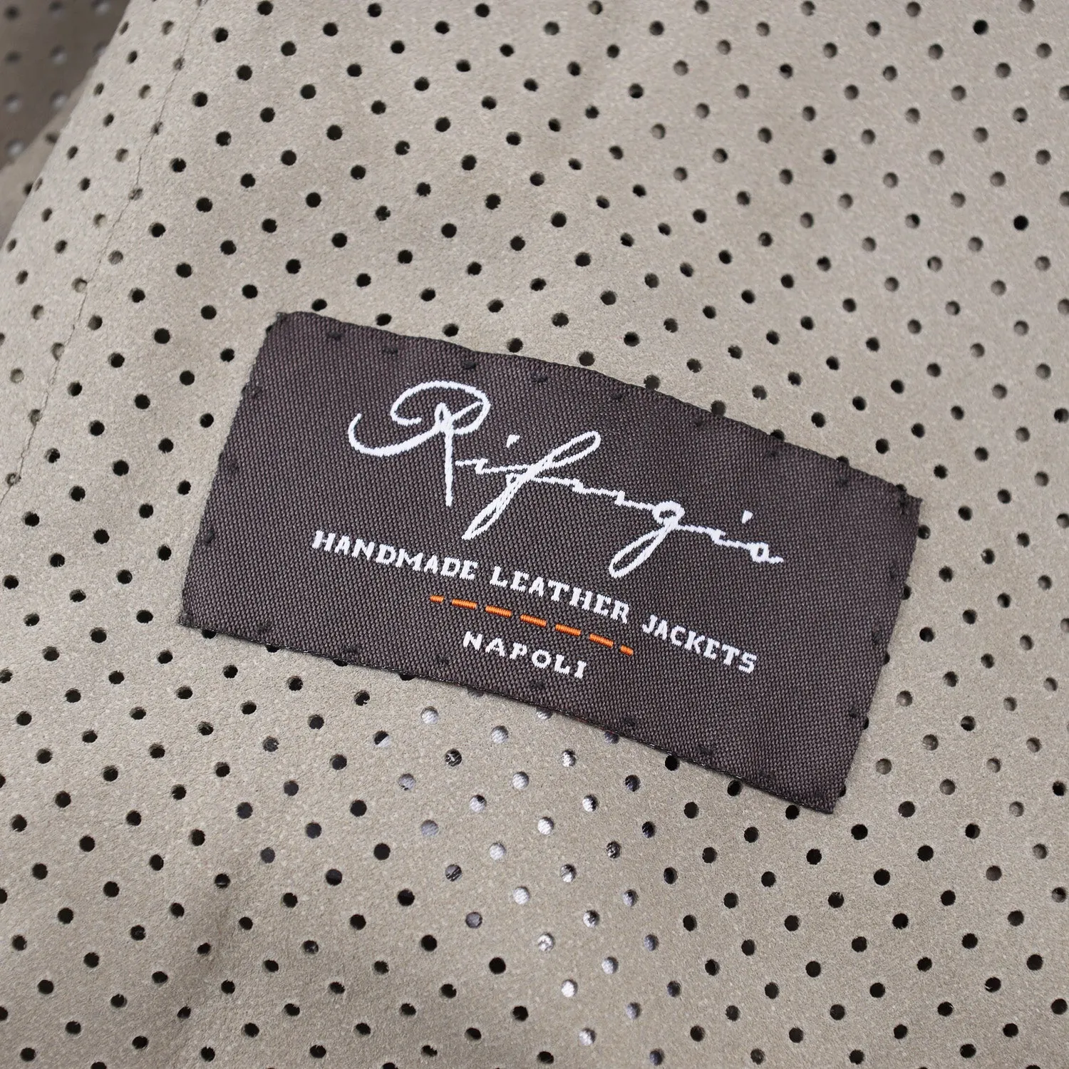Rifugio Perforated Suede Bomber Jacket
