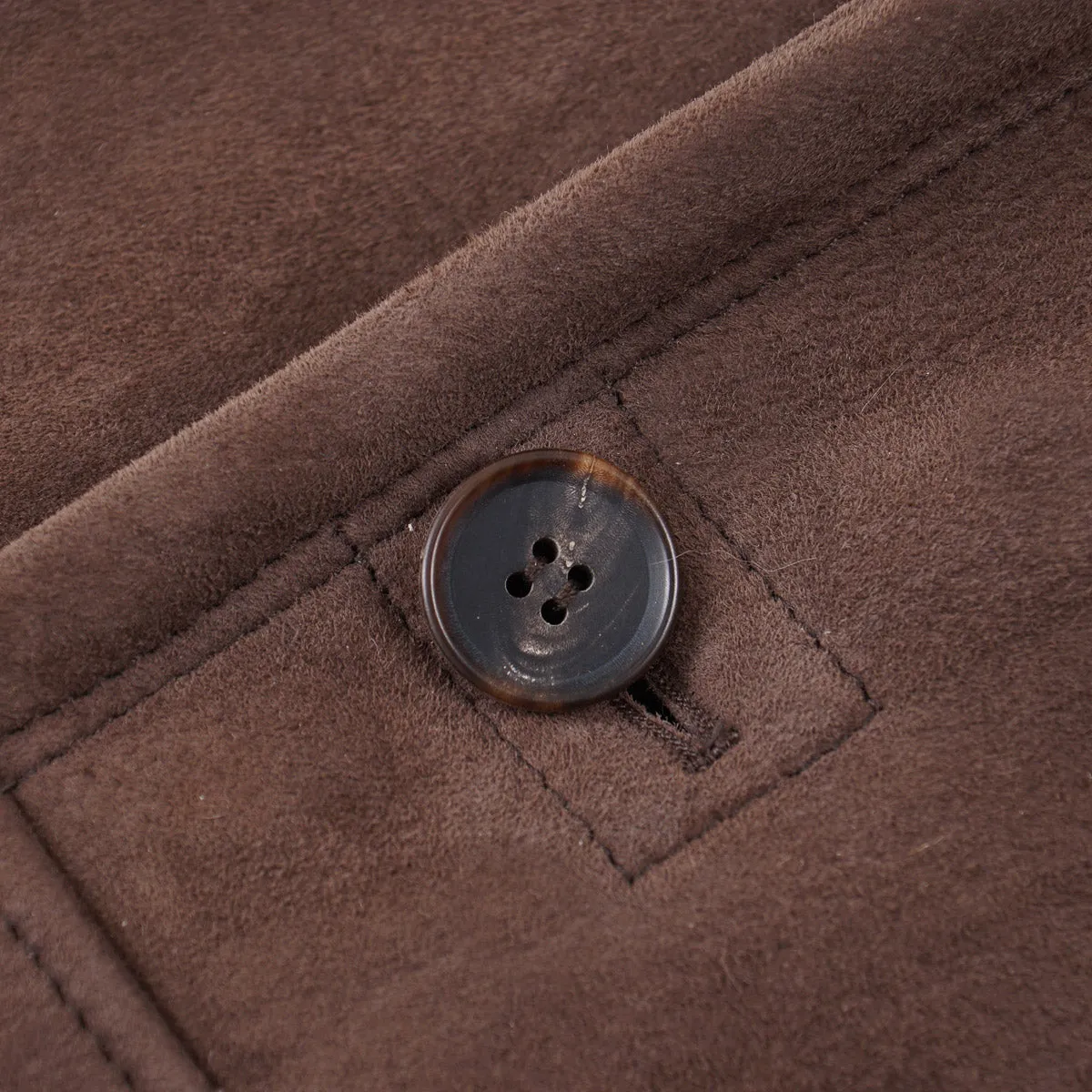 Rifugio Plush Shearling Leather Overcoat