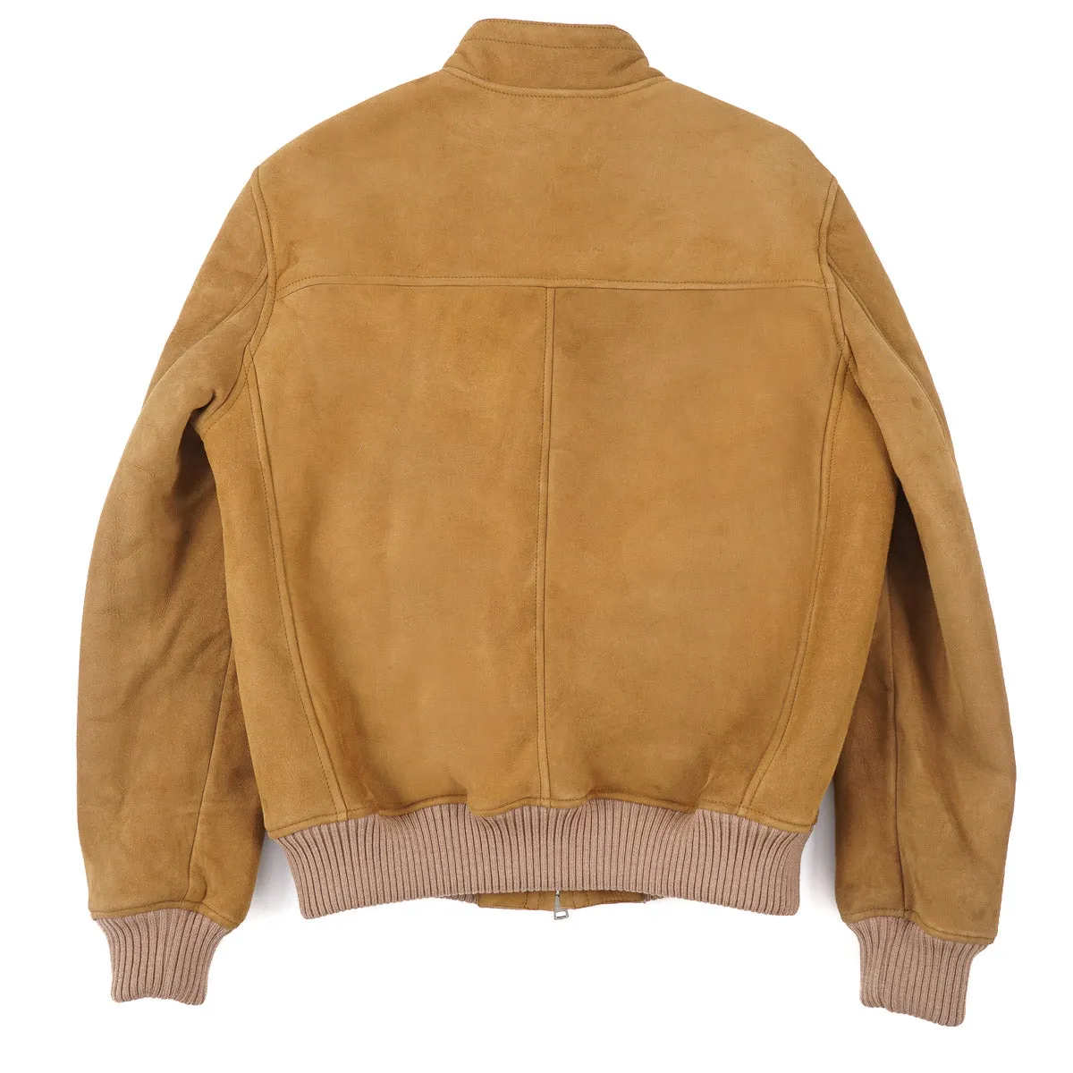 Rifugio Shearling Leather Bomber Jacket