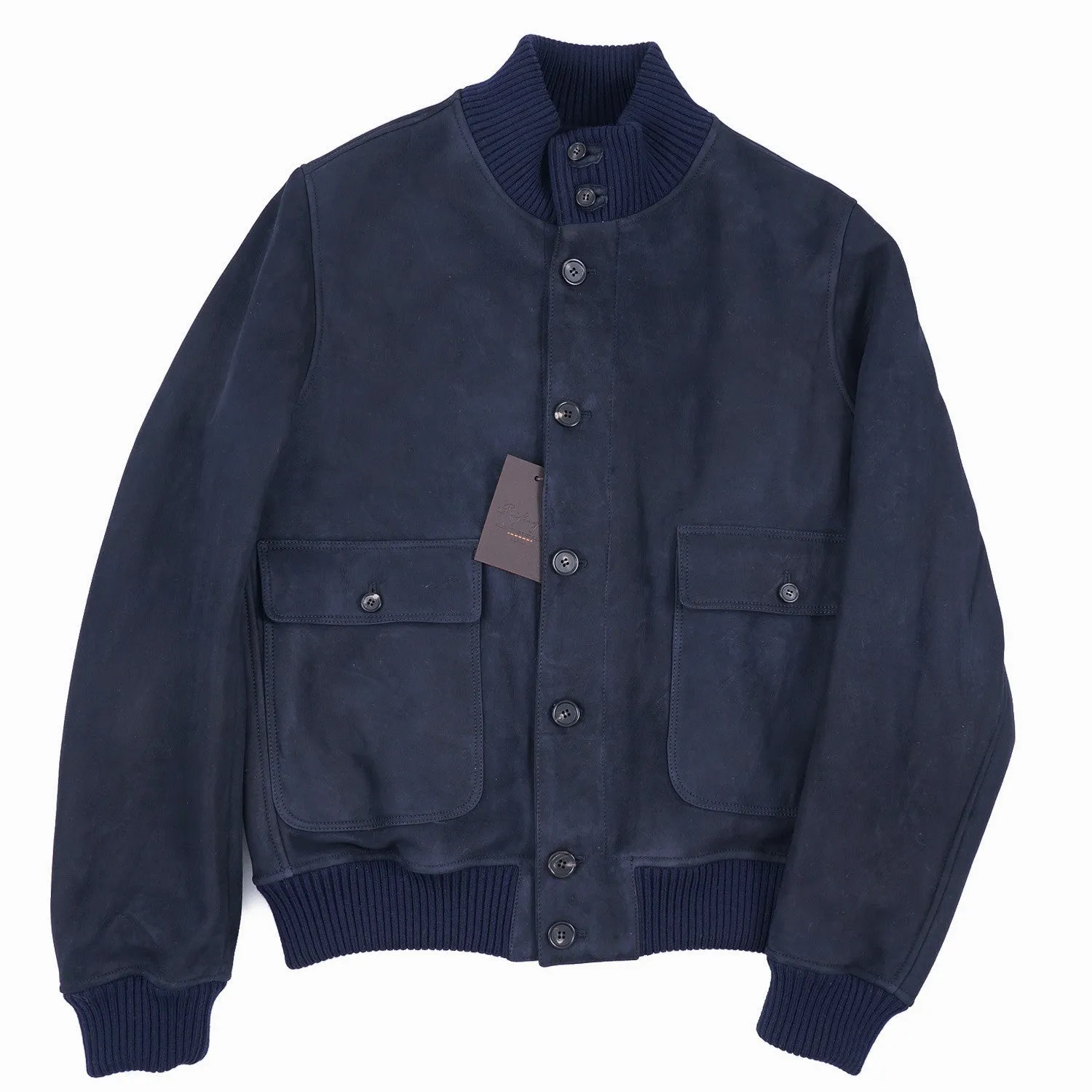 Rifugio Shearling Leather Bomber Jacket