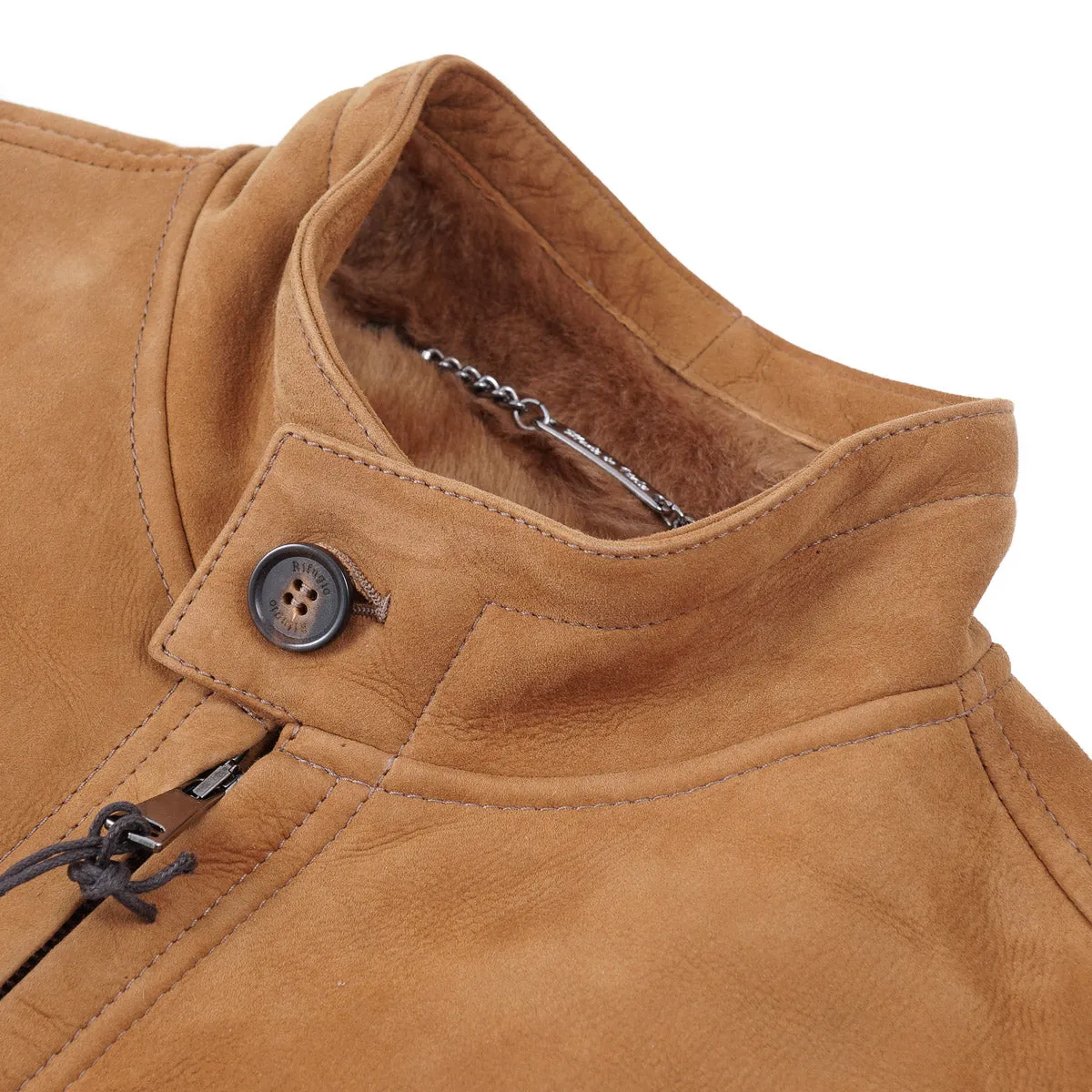 Rifugio Shearling Leather Bomber Jacket