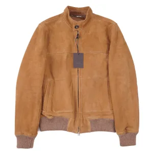 Rifugio Shearling Leather Bomber Jacket