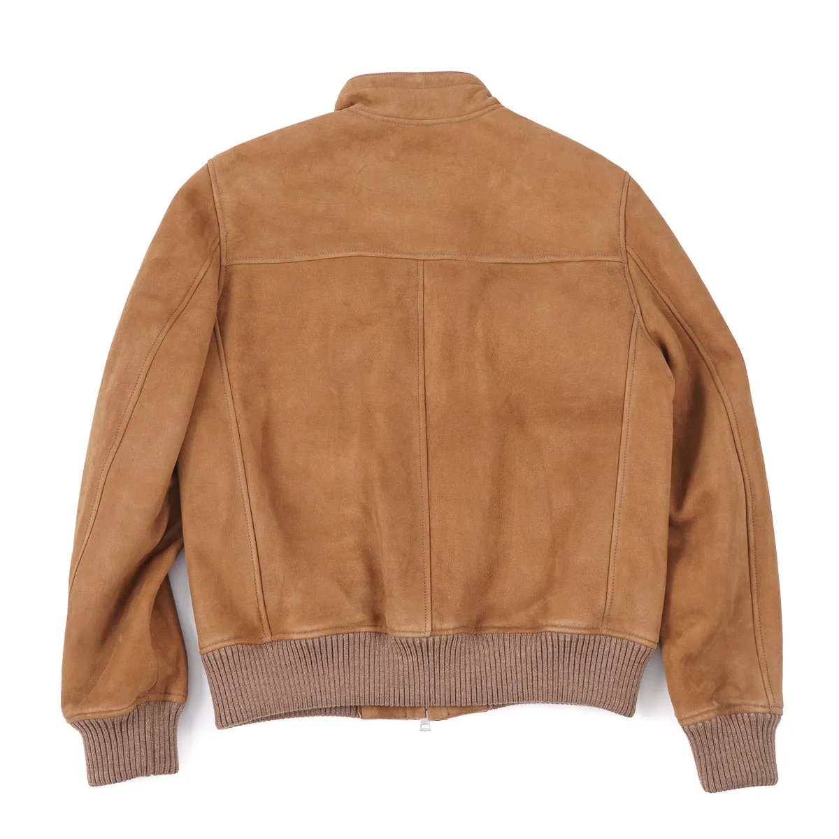 Rifugio Shearling Leather Bomber Jacket
