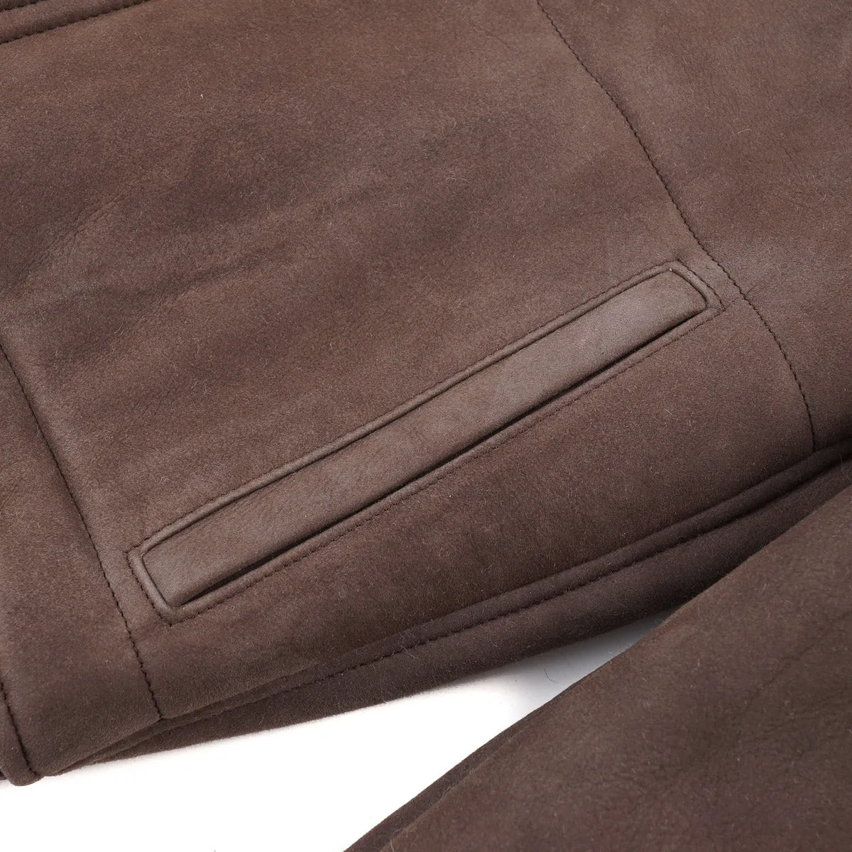 Rifugio Shearling Leather Bomber Jacket