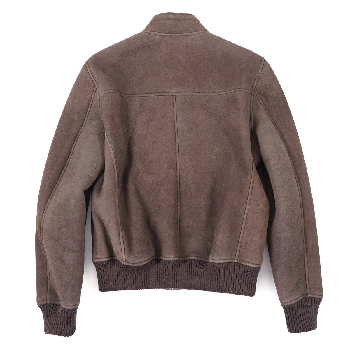 Rifugio Shearling Leather Bomber Jacket
