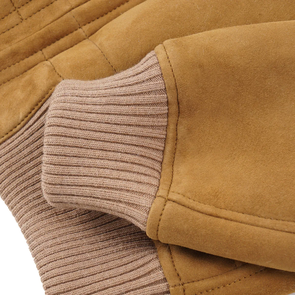 Rifugio Shearling Leather Bomber Jacket