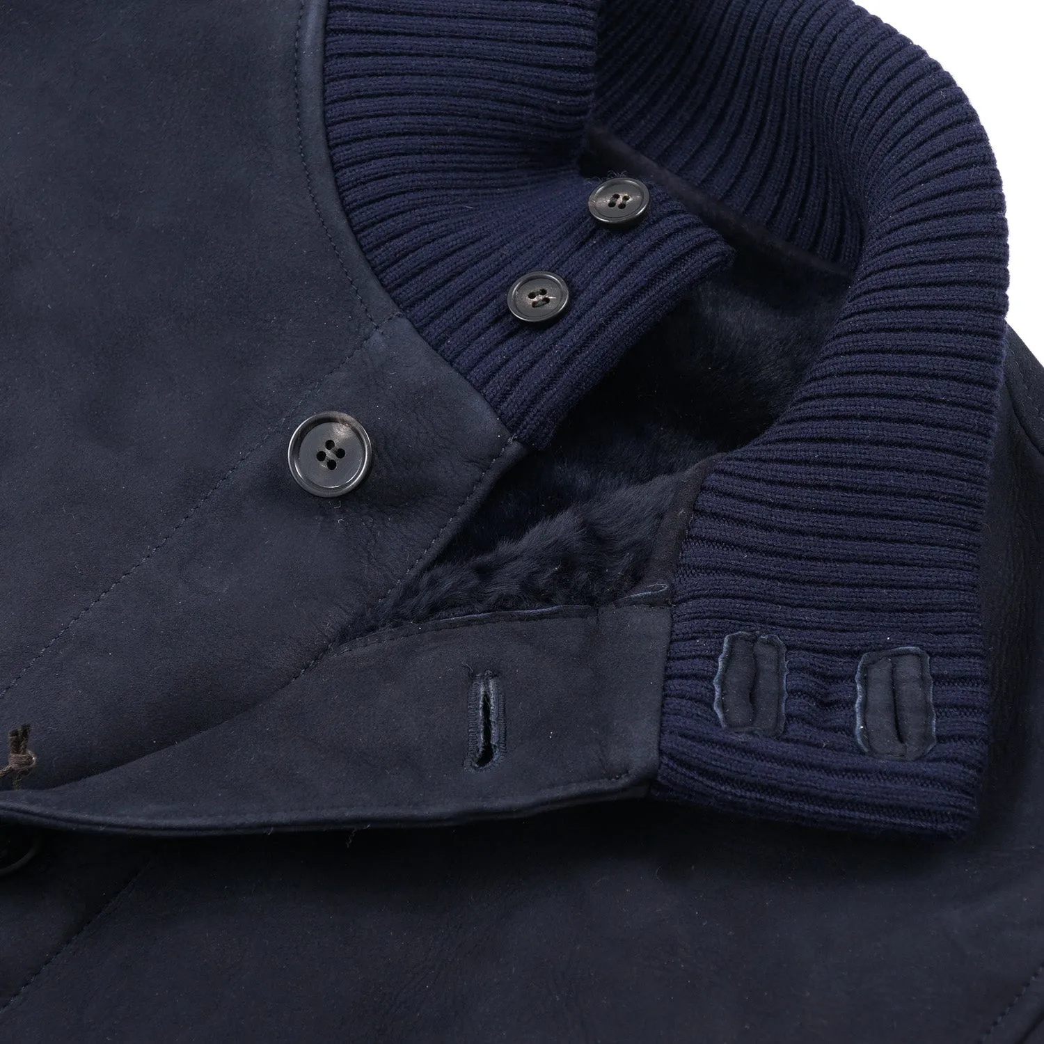 Rifugio Shearling Leather Bomber Jacket
