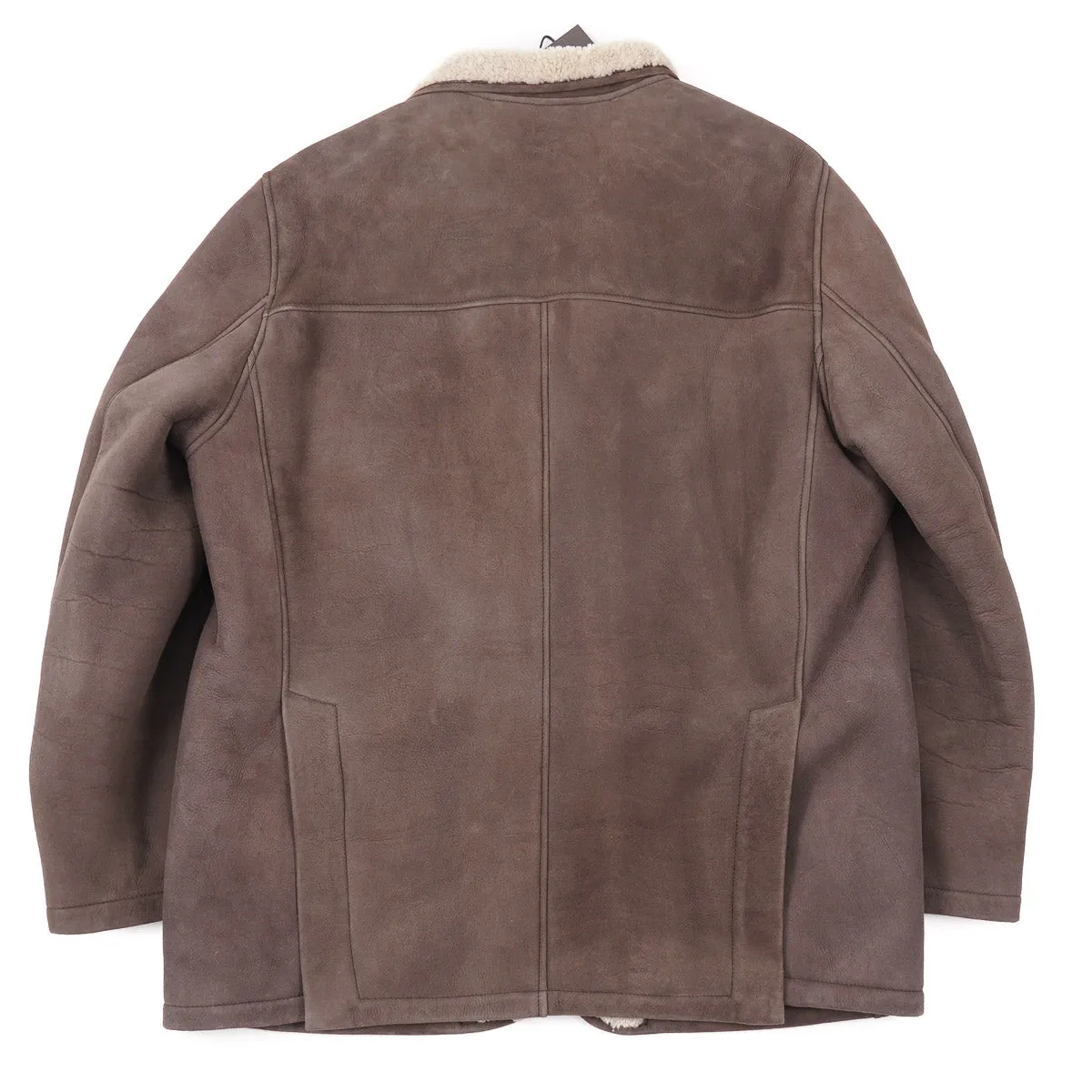 Rifugio Shearling Leather Outerwear Blazer