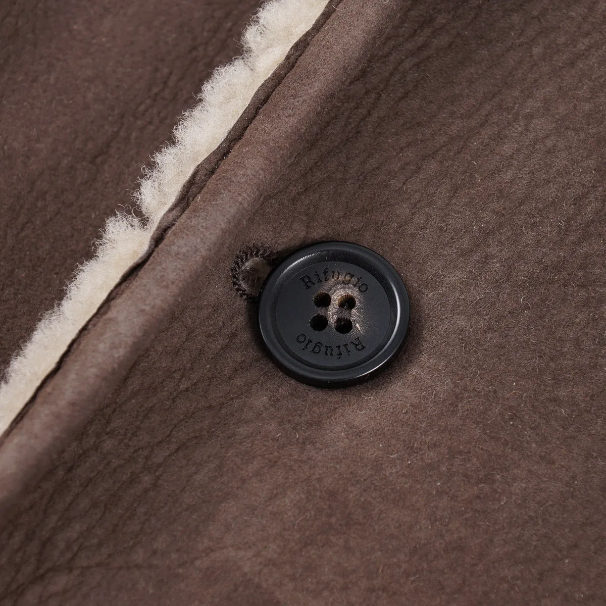 Rifugio Shearling Leather Outerwear Blazer