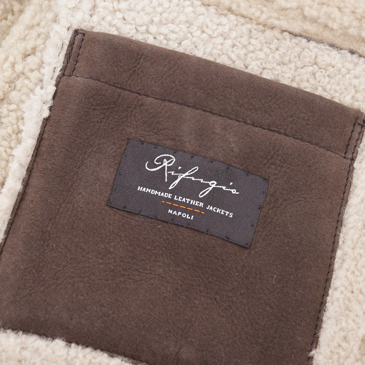 Rifugio Shearling Leather Outerwear Blazer