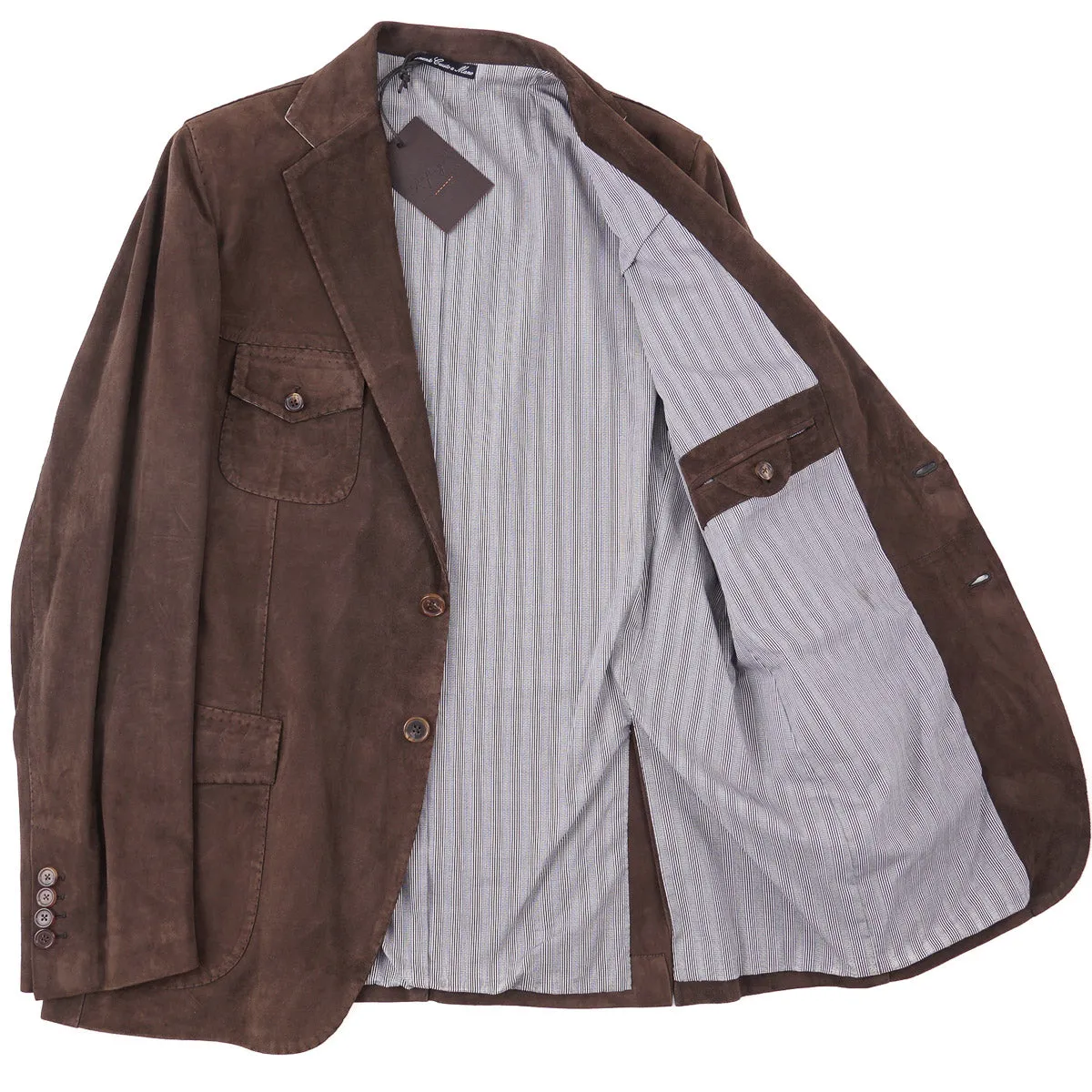 Rifugio Soft Nappa Suede Field Blazer