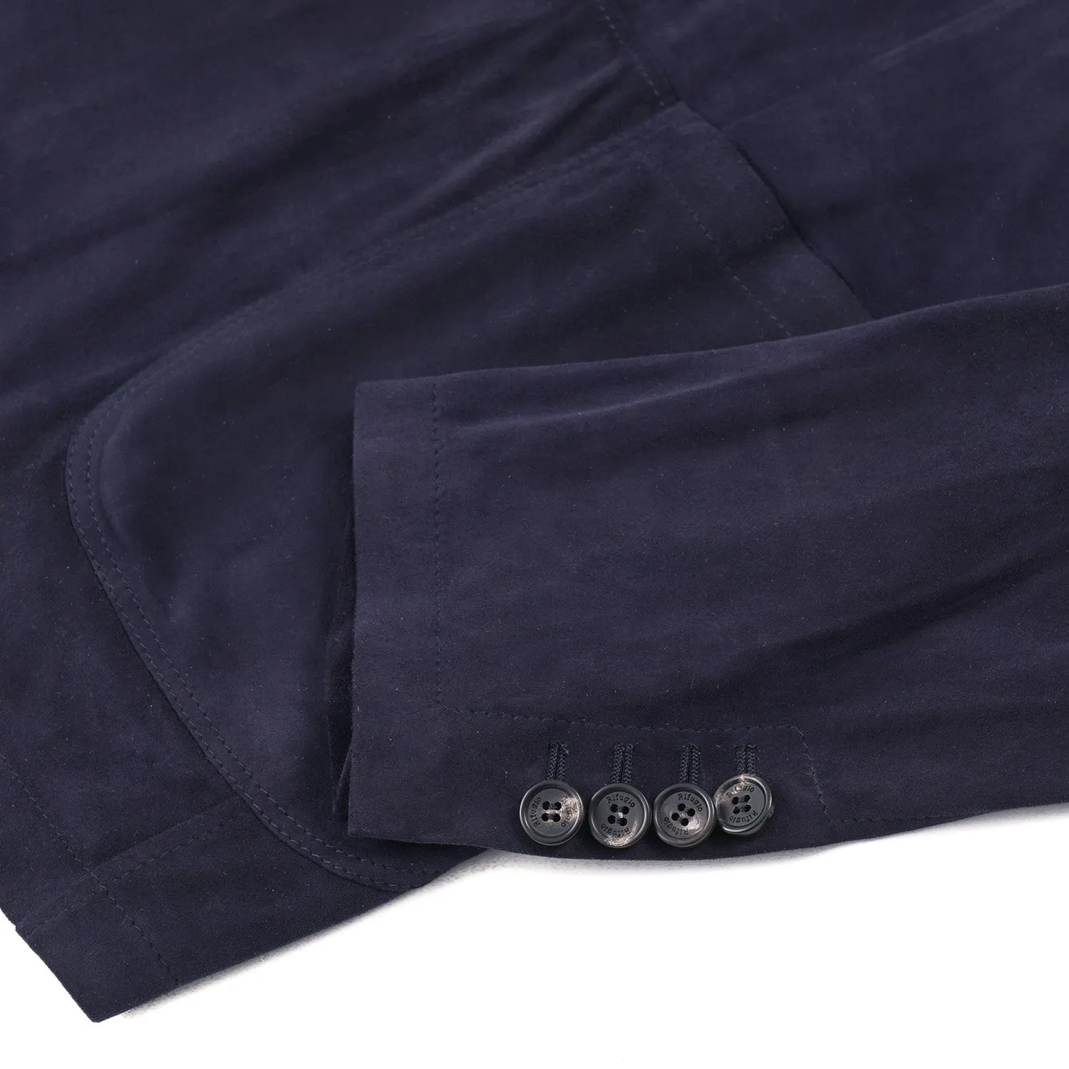 Rifugio Unlined Lambskin Suede Blazer