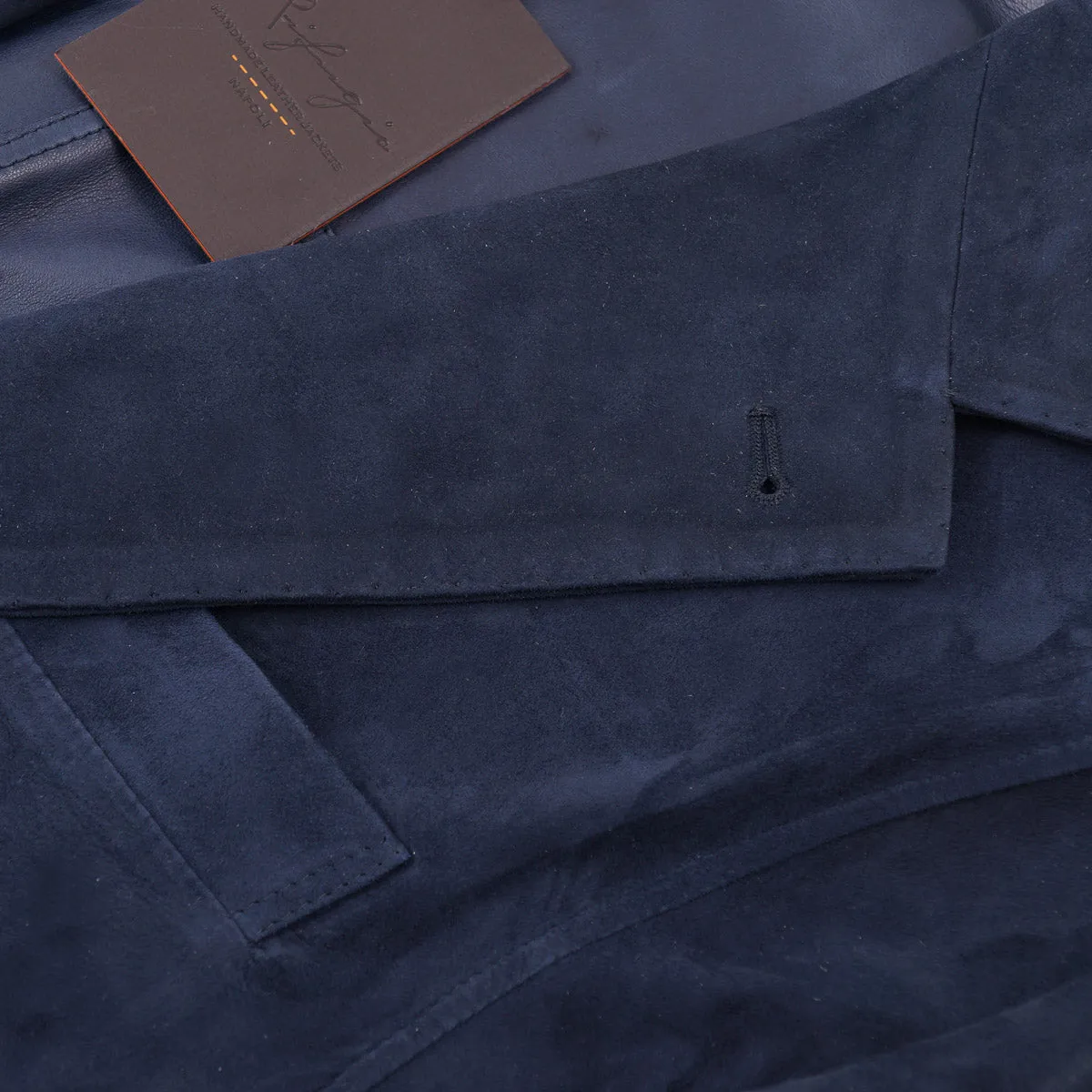 Rifugio Unlined Lambskin Suede Blazer
