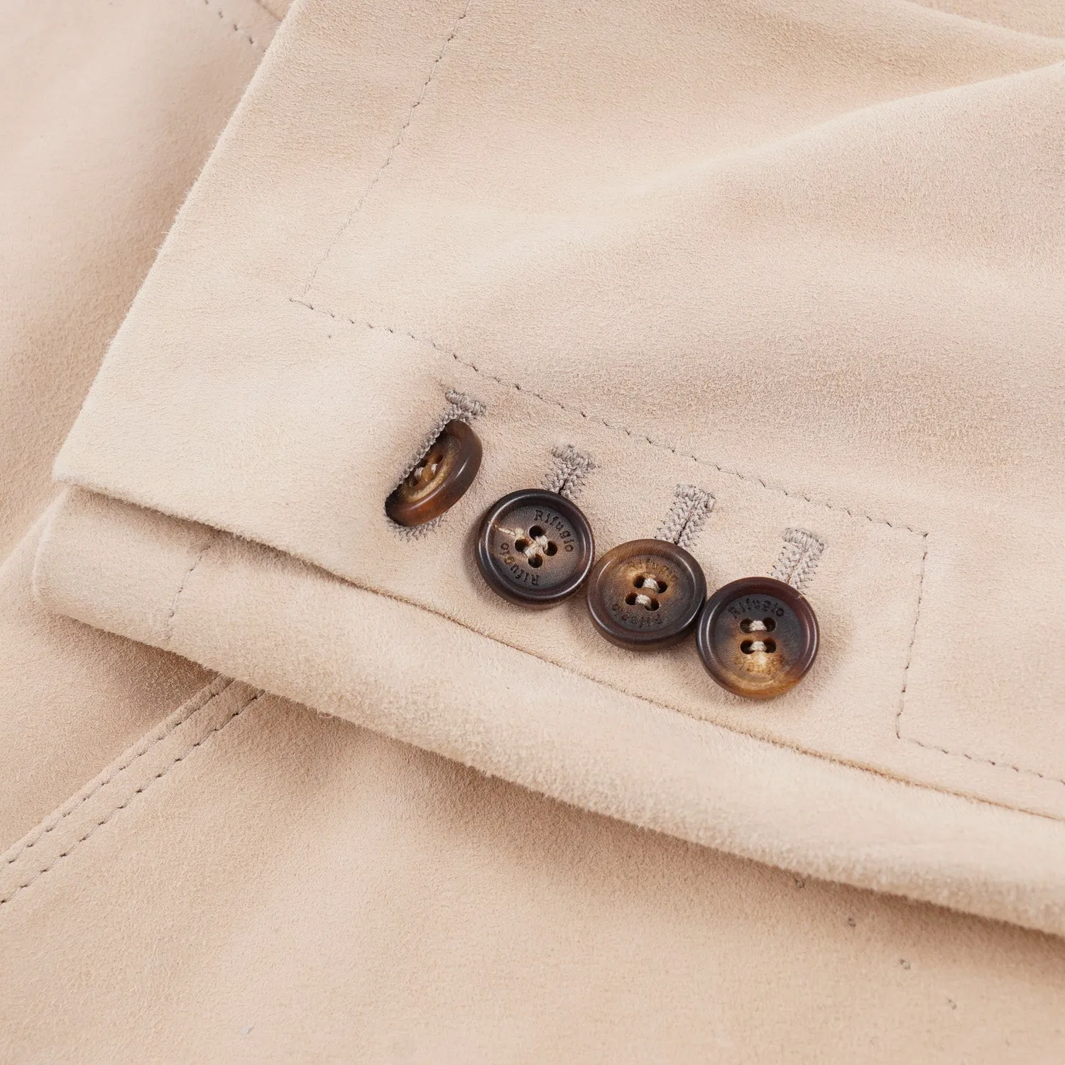 Rifugio Unlined Lambskin Suede Blazer