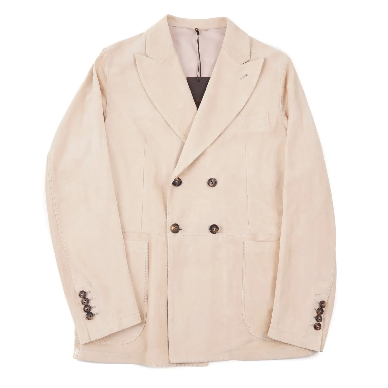 Rifugio Unlined Lambskin Suede Blazer