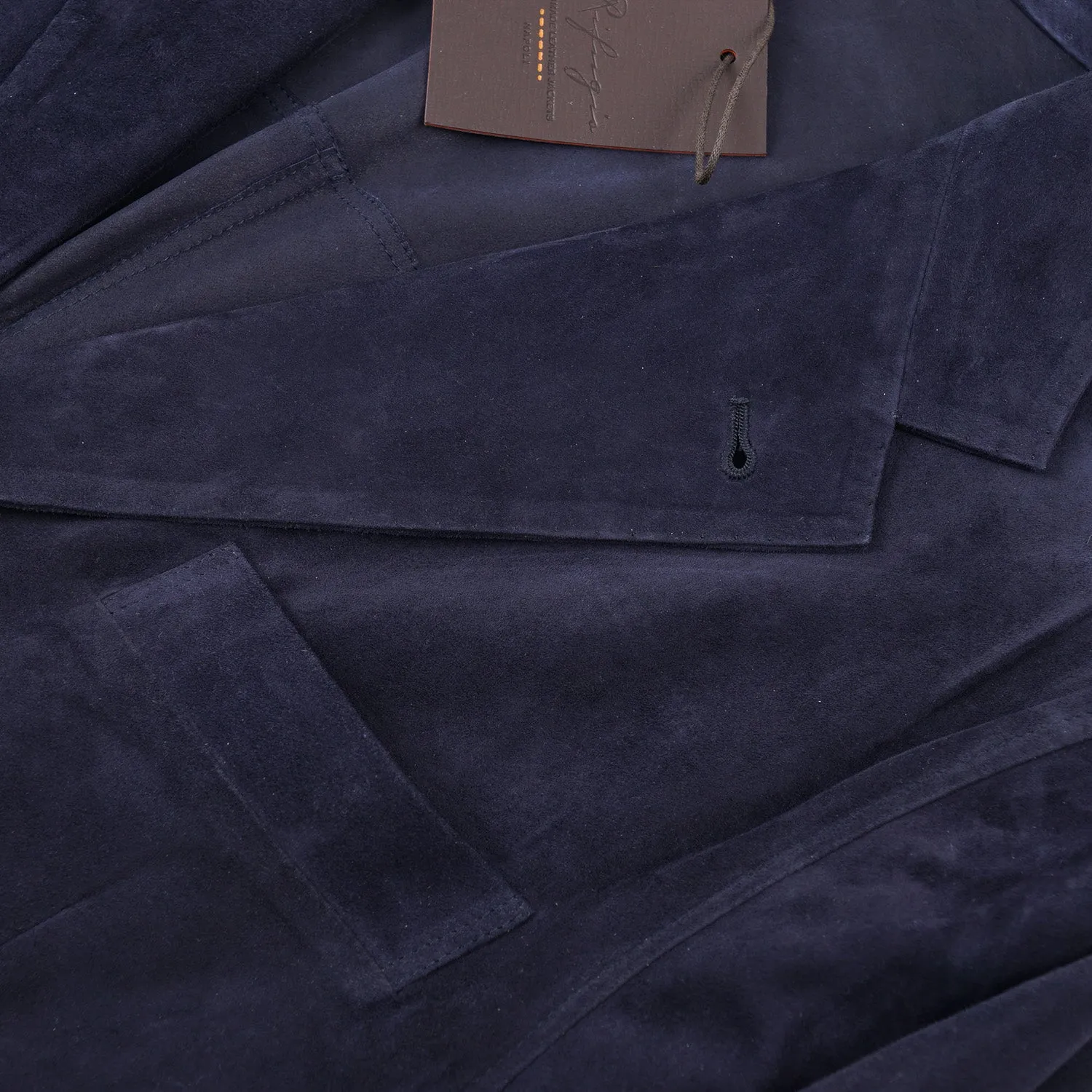 Rifugio Unlined Lambskin Suede Blazer
