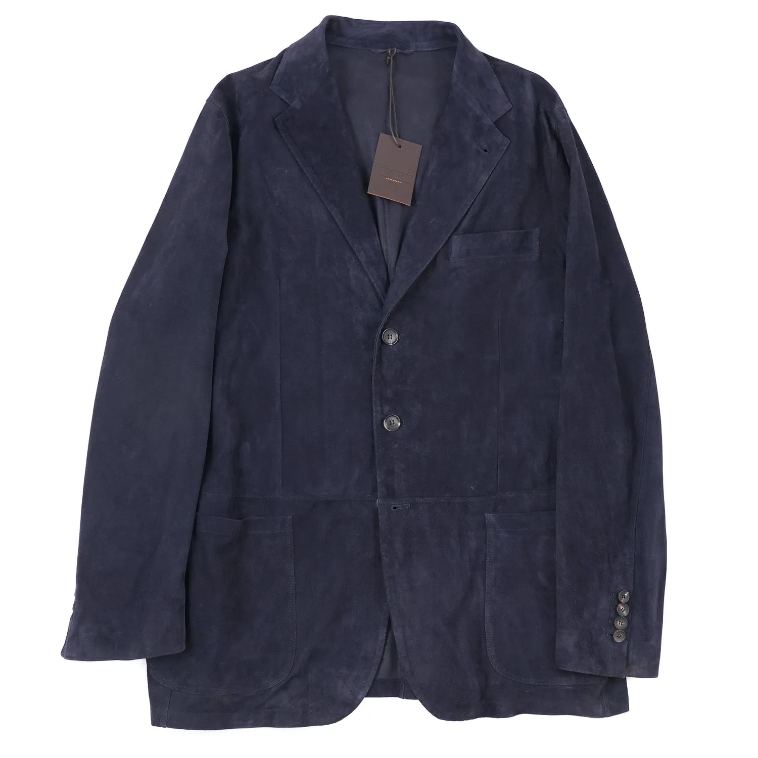 Rifugio Unlined Lambskin Suede Blazer
