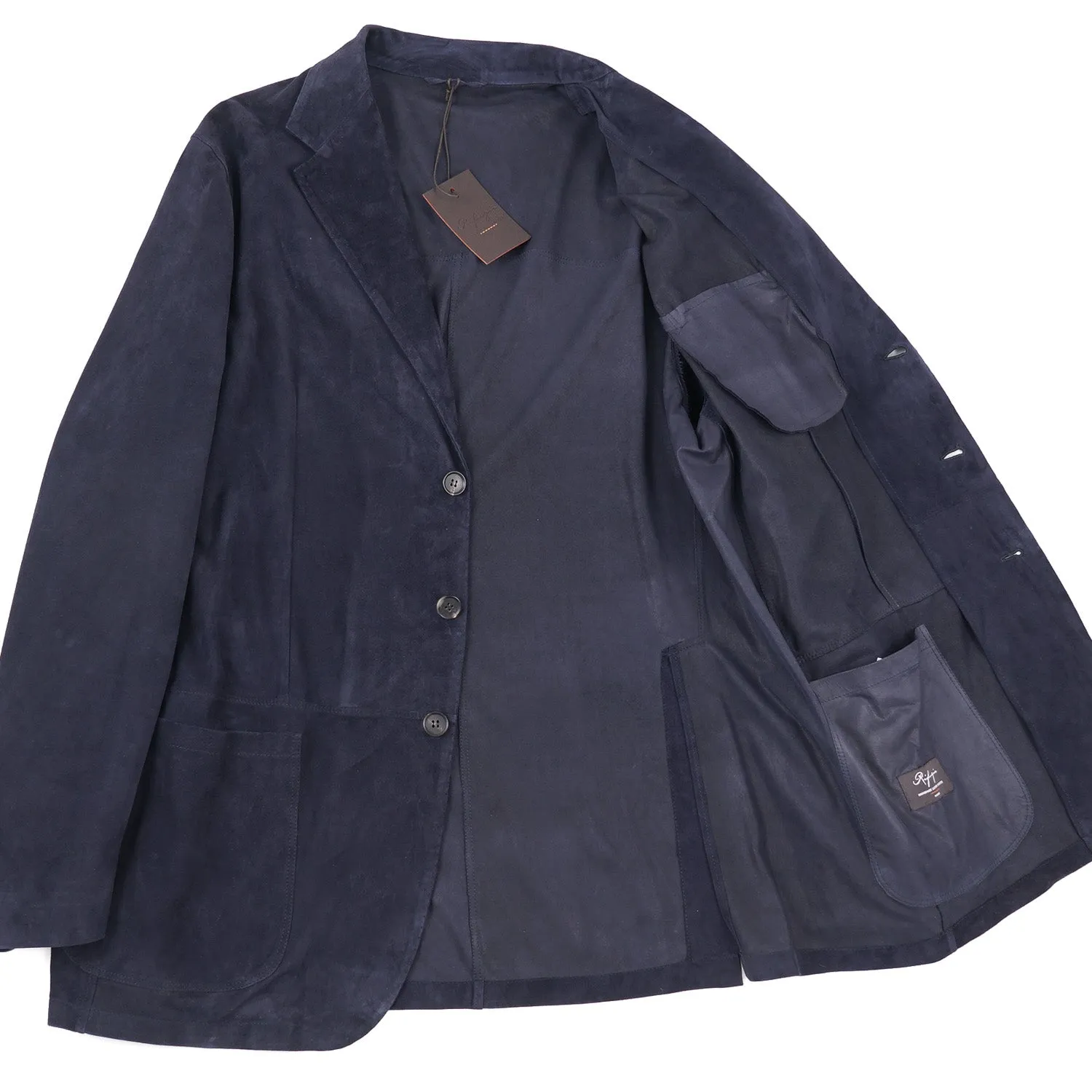 Rifugio Unlined Lambskin Suede Blazer