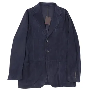 Rifugio Unlined Lambskin Suede Blazer