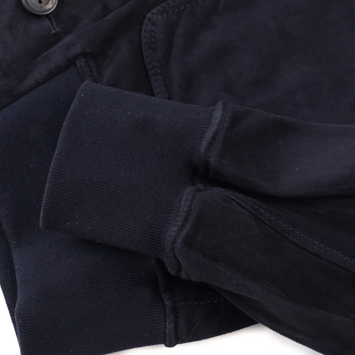 Rifugio Unlined Suede Bomber Jacket
