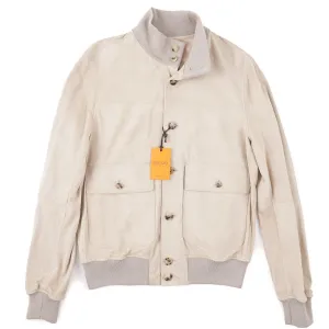 Rifugio Unlined Suede Bomber Jacket