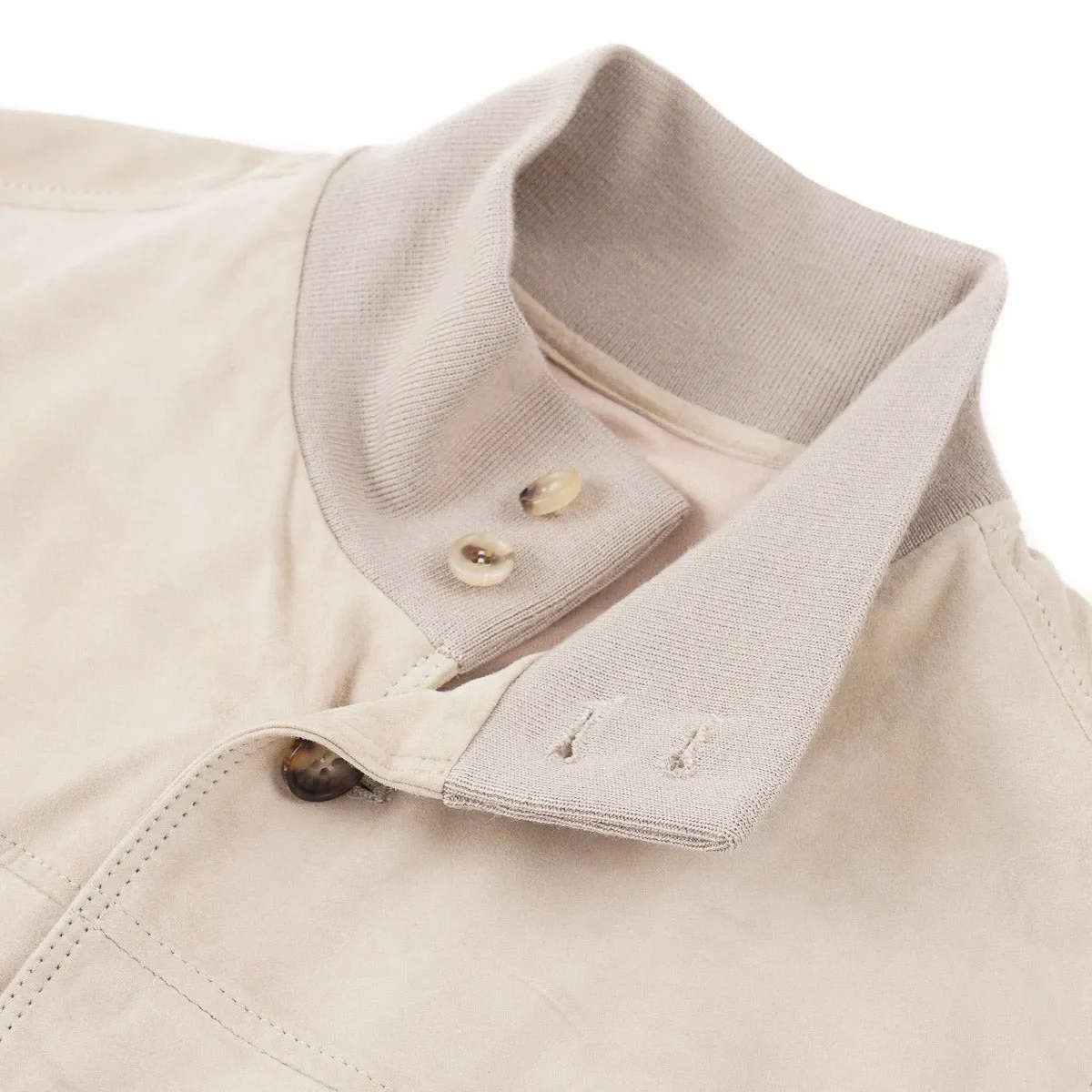 Rifugio Unlined Suede Bomber Jacket