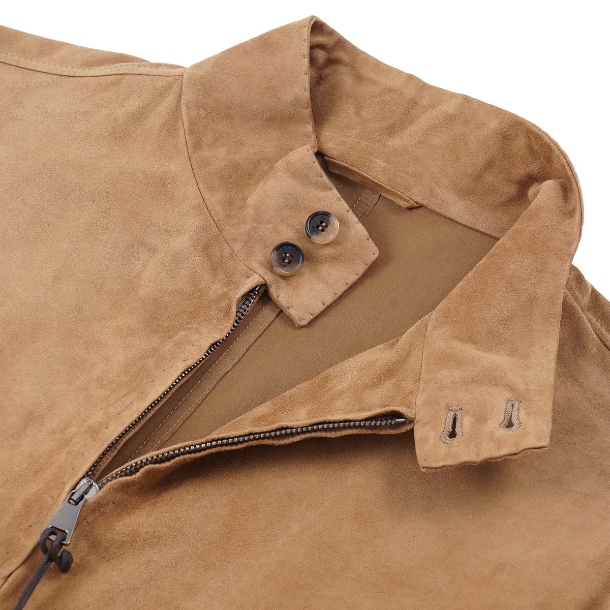 Rifugio Unlined Suede Bomber Jacket