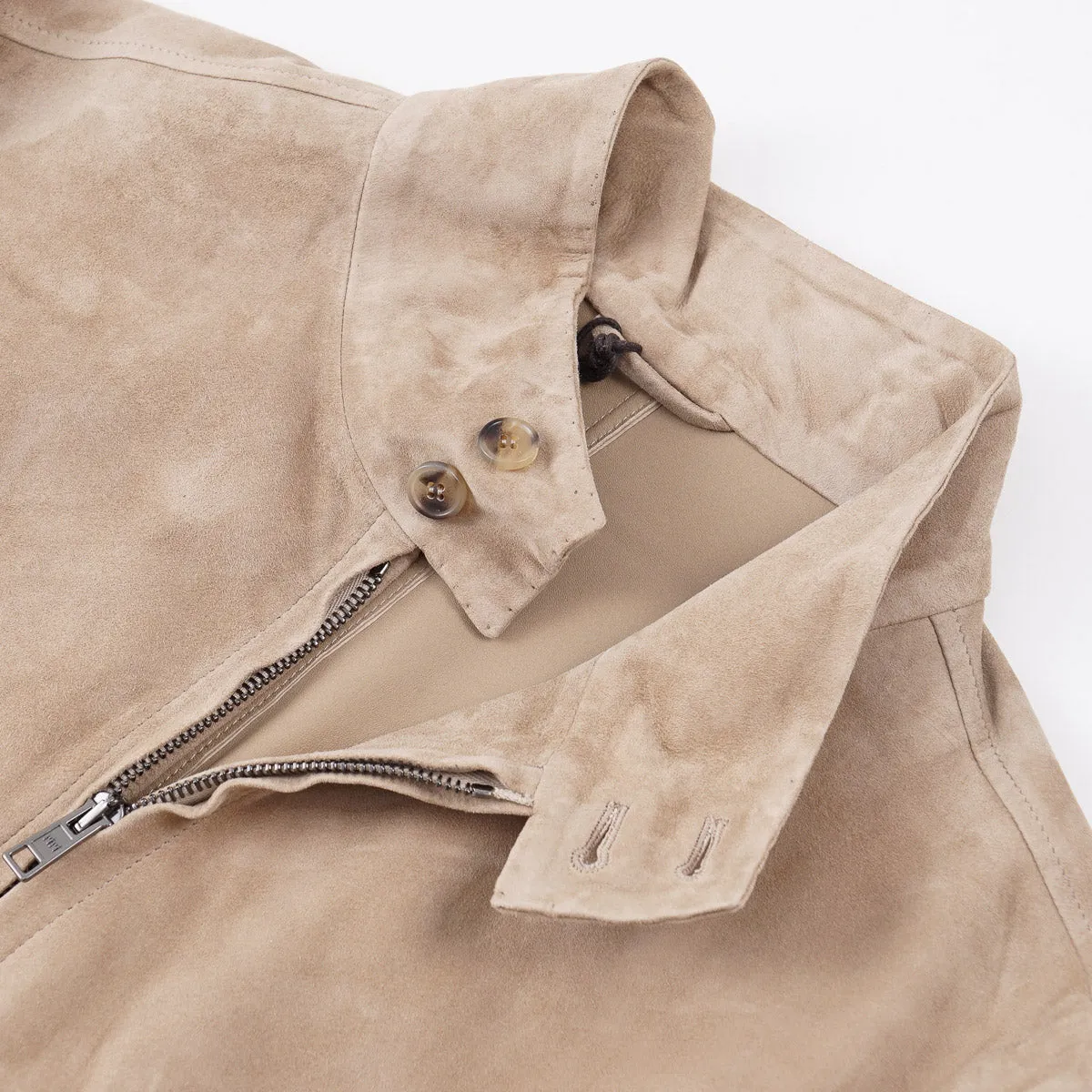 Rifugio Unlined Suede Bomber Jacket