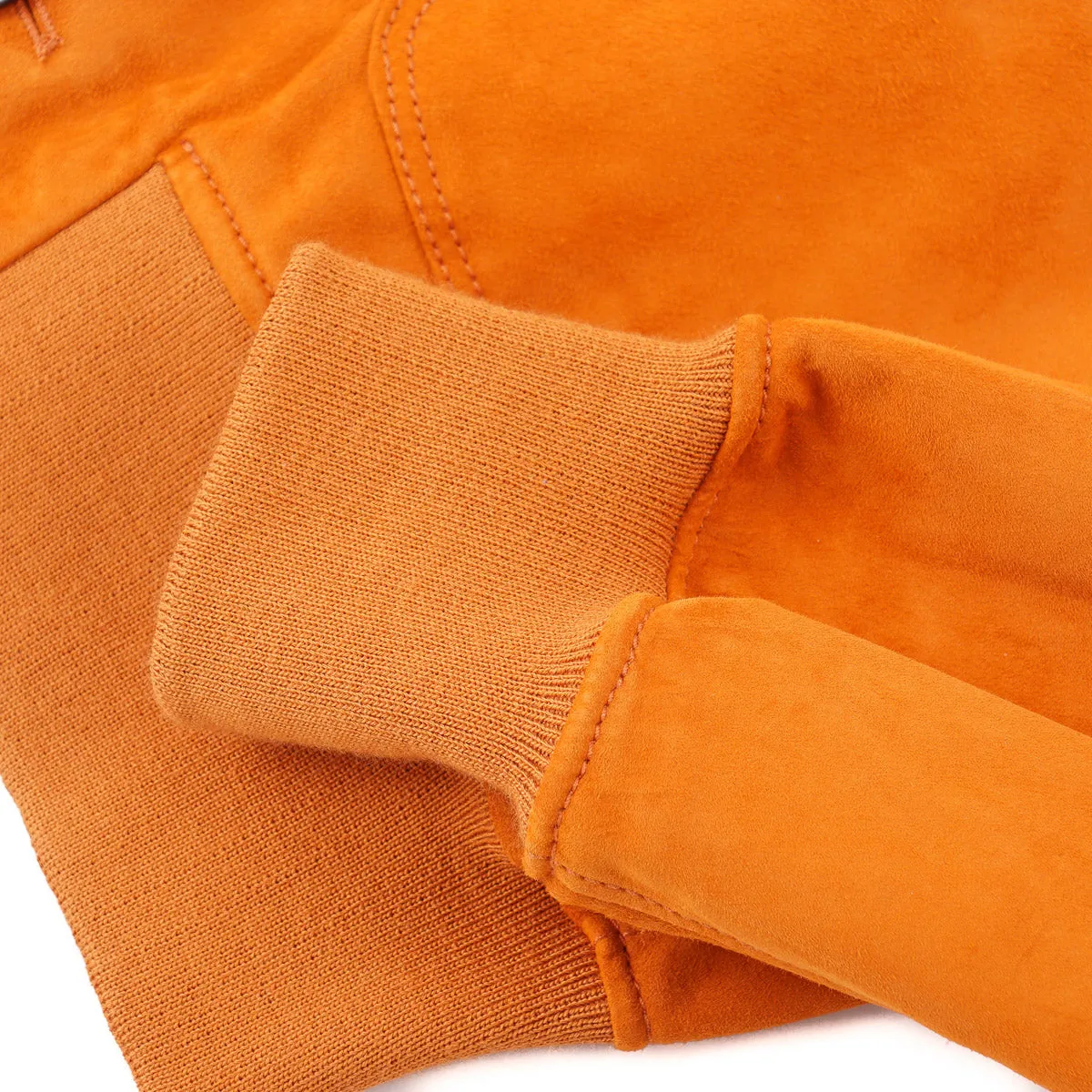 Rifugio Unlined Suede Bomber Jacket