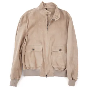 Rifugio Unlined Suede Bomber Jacket