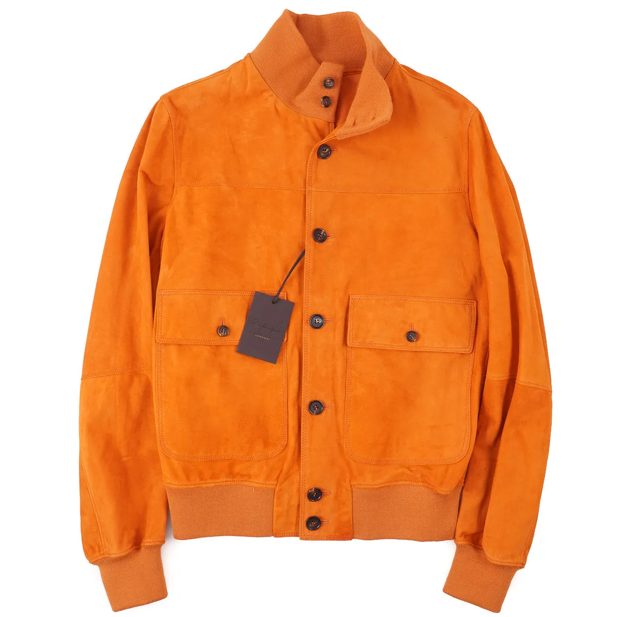 Rifugio Unlined Suede Bomber Jacket