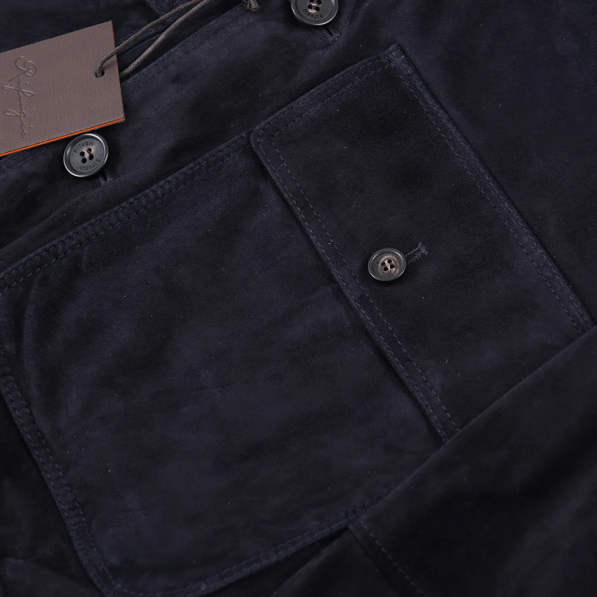 Rifugio Unlined Suede Bomber Jacket