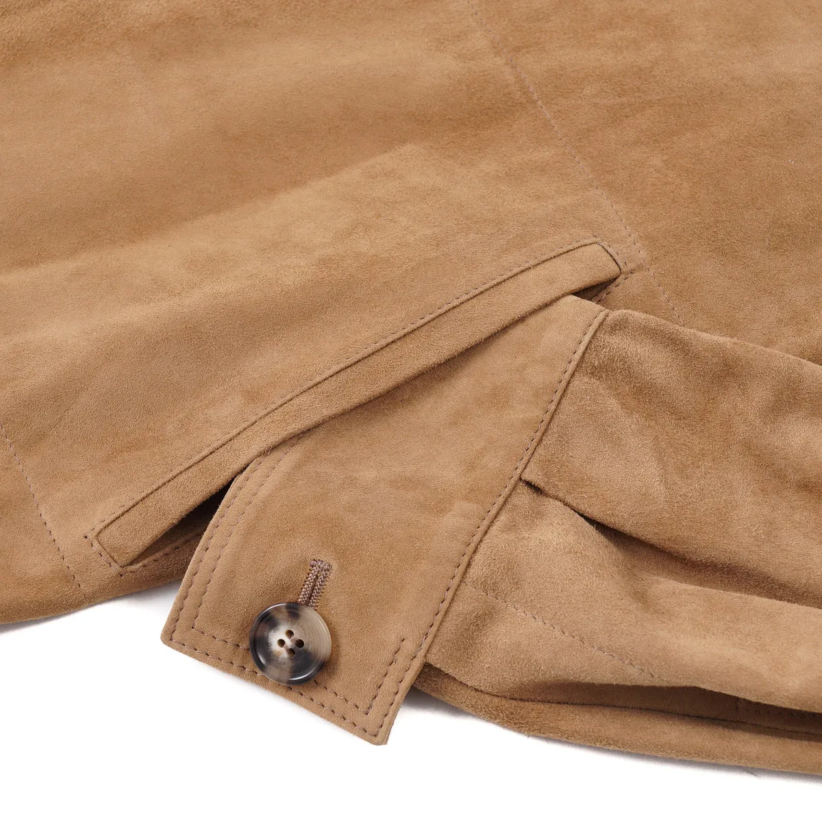 Rifugio Unlined Suede Bomber Jacket