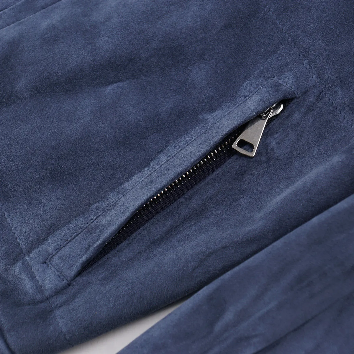 Rifugio Unlined Suede Bomber Jacket