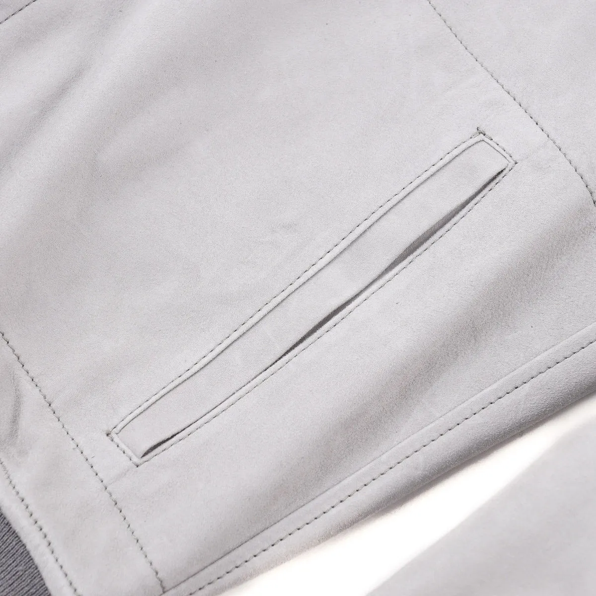 Rifugio Unlined Suede Bomber Jacket