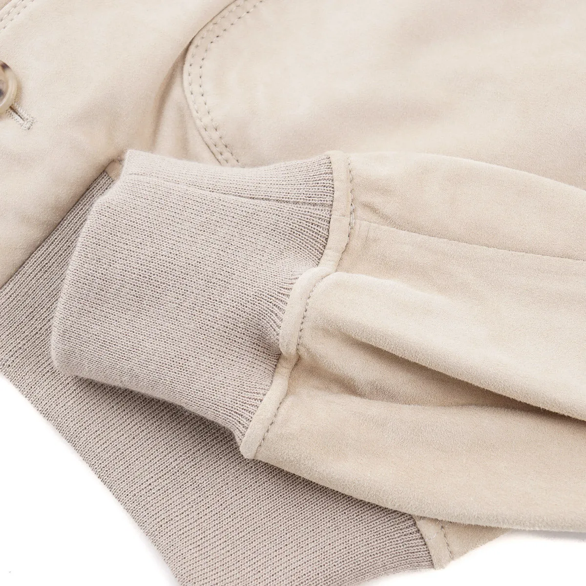 Rifugio Unlined Suede Bomber Jacket