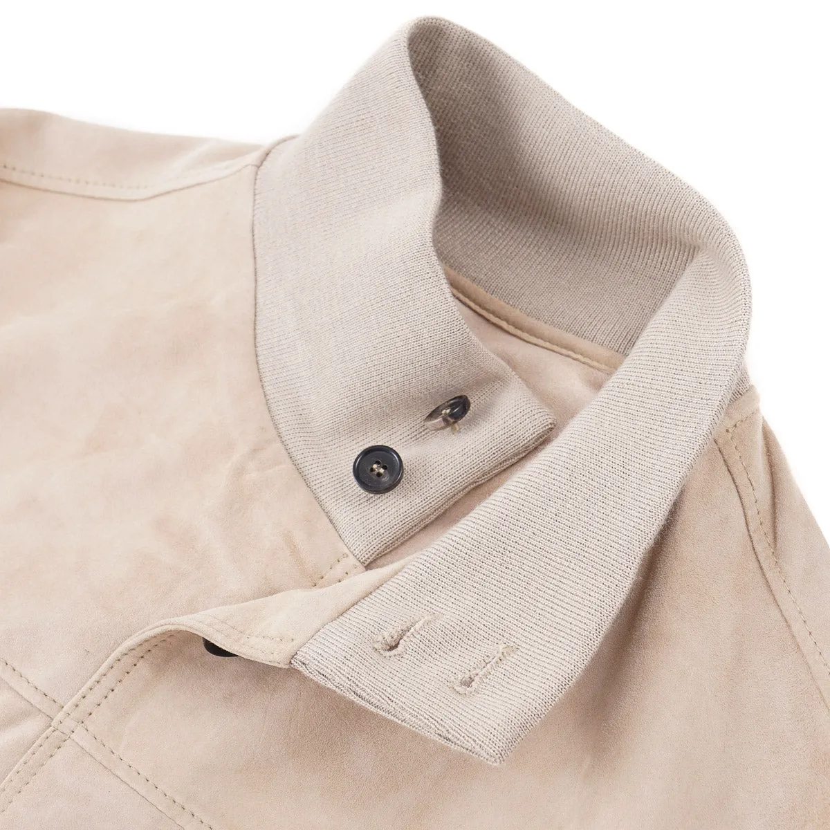 Rifugio Unlined Suede Bomber Jacket